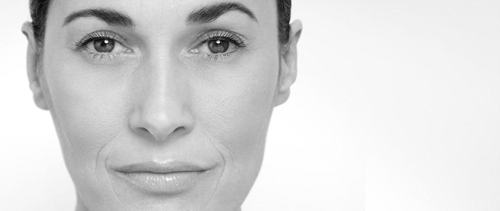 Nahaufnahme des Gesichts einer Frau
