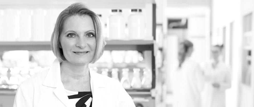 Wissenschaftler von Eucerin im Labor